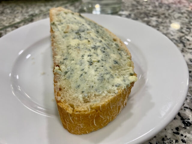 Canapé al Cabrales Los Asturianos Usera